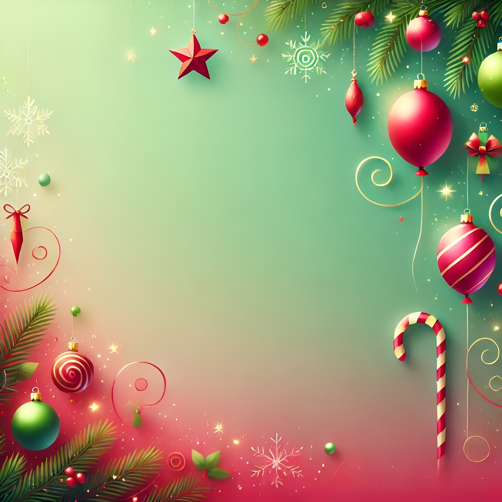 Create a Christmas ecard that feels festive and personal sample design